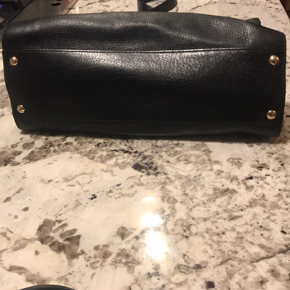 Michael Kors black purse with gold hardware - Picture 6 of 11